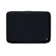 Leather sleeve for 11' laptop - Griffe 2 - Noir élégant