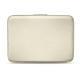 Funda de piel para ordenador portatil 13' - Griffe 2 - Blanc (  Nappa - White ) 