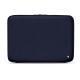 Leather sleeve for 13' laptop - Griffe 2 - Cobalt ( Pantone 2766C ) 