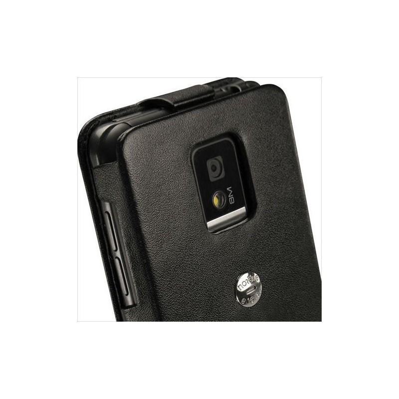 Custodia in pelle LG Optimus 2X 