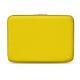 Funda de piel para ordenador portatil 13' - Griffe 2 - Jaune fluo