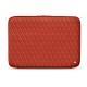 Leather sleeve for 13' laptop - Griffe 2 - Arange clouquié - Couture