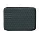 Leather sleeve for 13' laptop - Griffe 2 - Blu marino - Couture