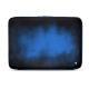 Housse cuir pour ordinateur portable 13' - Griffe 2 - Bleu Patine