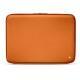 Capa em pele para computador portátil 15' - Griffe 2 - Orange ( Nappa - Pantone 1495U ) 