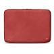 Custodia in pelle per computer portatile 15' - Griffe 2 - Cerise vintage ( Pantone 185C ) 
