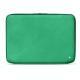 Housse cuir pour ordinateur portable 15' - Griffe 2 - Menthe vintage ( Pantone 562C ) 