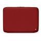 ノートPC、15インチ用レザーケース - Griffe 2 - Tomate ( Pantone 187C ) 