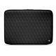 Housse cuir pour ordinateur portable 15' - Griffe 2 - Noir - Couture ( Nappa - Black ) 
