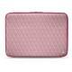 15 인치 휴대용 퍼스널 컴퓨터를위한 가죽 케이스 - Griffe 2 - Rose - Couture ( Nappa - Pantone 2365C ) 