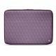 Notebook-Lederschutzhülle 15' - Griffe 2 - Lilas - Couture ( Nappa - Pantone 2645U ) 