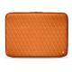 ノートPC、15インチ用レザーケース - Griffe 2 - Orange - Couture ( Nappa - Pantone 1495U ) 