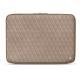 Custodia in pelle per computer portatile 15' - Griffe 2 - Taupe vintage - Couture