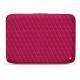 Custodia in pelle per computer portatile 15' - Griffe 2 - Rose fluo - Couture