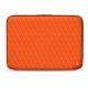 15 인치 휴대용 퍼스널 컴퓨터를위한 가죽 케이스 - Griffe 2 - Orange fluo - Couture