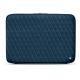 ノートPC、15インチ用レザーケース - Griffe 2 - Blu mediterran - Couture