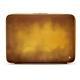 Housse cuir pour ordinateur portable 15' - Griffe 2 - Doré Patine