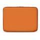 ノートPC、15インチ用レザーケース - Griffe 2 - Orange PU