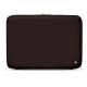 Leather sleeve for 15' laptop - Griffe 2 - Marron envoûtant