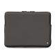Housse cuir pour Macbook Pro 15" - Griffe 3 - Anthracite ( Pantone 424C ) 
