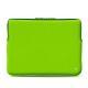 Housse cuir pour Macbook Pro 15" - Griffe 3 - Vert fluo
