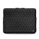 Capa em pele para Macbook Pro 15" - Griffe 3 - Noir - Couture ( Nappa - Black ) 