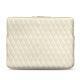 Capa em pele para Macbook Pro 15" - Griffe 3 - Blanc - Couture ( Bologna - White ) 