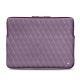 MacbookPro15インチ用のレザーケース - Griffe 3 - Lilas - Couture ( Nappa - Pantone 2645U ) 