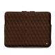 Capa em pele para Macbook Pro 15" - Griffe 3 - Châtaigne - Couture ( Pantone 476C ) 