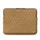 Housse cuir pour Macbook Pro 15" - Griffe 3 - Sable vintage - Couture