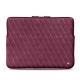 Funda de cuero para Macbook Pro 15" - Griffe 3 - Prune vintage - Couture