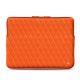 Custodia in pelle per Macbook Pro 15" - Griffe 3 - Orange fluo - Couture