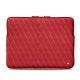 Funda de cuero para Macbook Pro 15" - Griffe 3 - Rouge troupelenc - Couture
