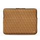MacbookPro15インチ用のレザーケース - Griffe 3 - Castan esparciate - Couture
