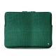 Custodia in pelle per Macbook Pro 15" - Griffe 3 - Crocodile pino