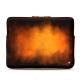 MacbookPro15インチ用のレザーケース - Griffe 3 - Fauve Patine