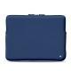 MacbookPro15インチ用のレザーケース - Griffe 3 - Bleu frisson