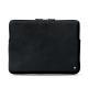 Leather case for 13,3" Macbook Air - Griffe 3 - Dark vintage ( Roughtcut - Black#5256 ) 