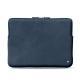 Leather case for 13,3" Macbook Air - Griffe 3 - Jean vintage ( Roughtcut - Pantone 285U  ) 