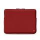 Leather case for 13,3" Macbook Air - Griffe 3 - Tomate ( Pantone 187C ) 