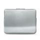 Leather case for 13,3" Macbook Air - Griffe 3 - Platinium ( Pantone 877C ) 
