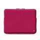 Custodia in pelle per Macbook Air 13,3" - Griffe 3 - Rose fluo