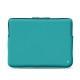 Custodia in pelle per Macbook Air 13,3" - Griffe 3 - Bleu fluo