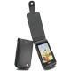 Custodia in pelle LG GT505  - Noir ( Nappa - Black ) 