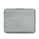 13,3 인치 Macbook Air 가죽 케이스 - Griffe 3 - Gris - Couture ( Nappa - Pantone W428C ) 