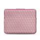 Funda de cuero para Macbook Air 13,3" - Griffe 3 - Rose - Couture ( Nappa - Pantone 2365C ) 