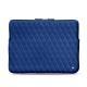 Custodia in pelle per Macbook Air 13,3" - Griffe 3 - Bleu océan - Couture ( Nappa - Pantone 293C ) 