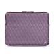 Custodia in pelle per Macbook Air 13,3" - Griffe 3 - Lilas - Couture ( Nappa - Pantone 2645U ) 