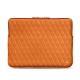 Custodia in pelle per Macbook Air 13,3" - Griffe 3 - Orange - Couture ( Nappa - Pantone 1495U ) 