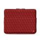 Leather case for 13,3" Macbook Air - Griffe 3 - Tomate - Couture ( Pantone 187C ) 